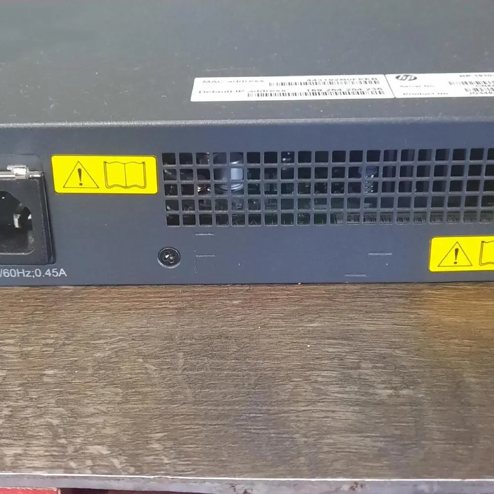 HP 1910-8G 8-Port Switch JG348A